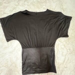 VENUS black mini dress.